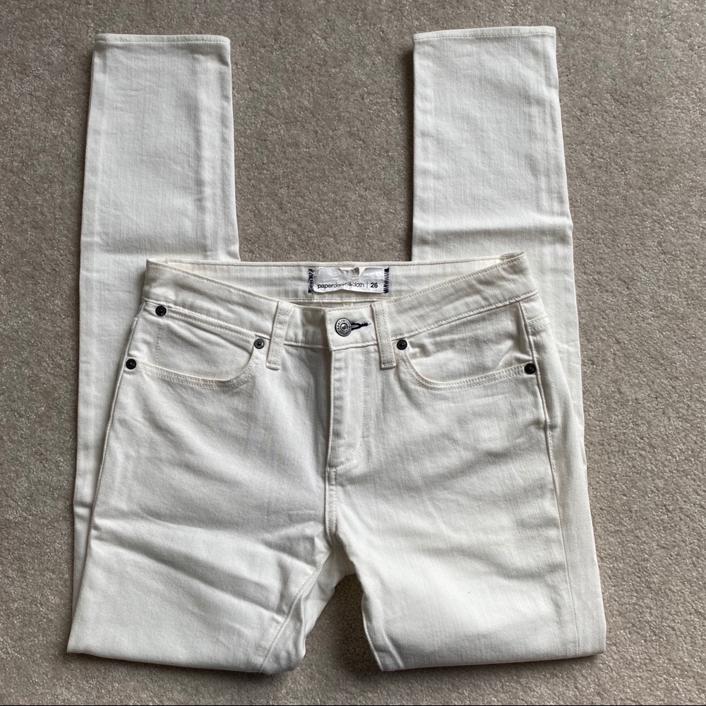 Women's Cream Jeans